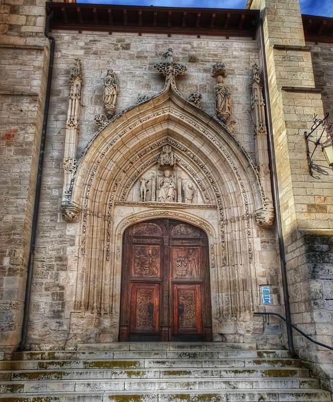 Portada iglesia de San Nicolás de Burgos
