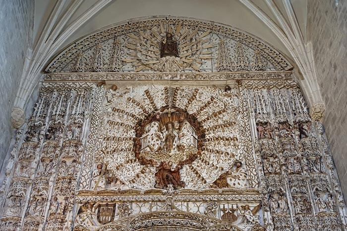 Remate retablo San Nicolás de Bari