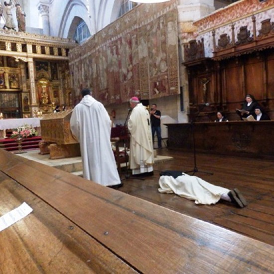 Bendición abadesa Huelgas