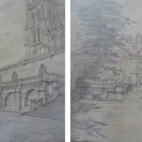 Bocetos emplazamientos estatua Cid