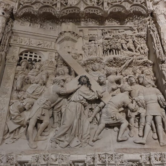 Camino del Calvario. Vigarny