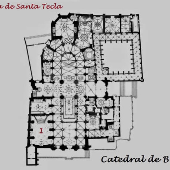 Capilla Santa Tecla. Localización