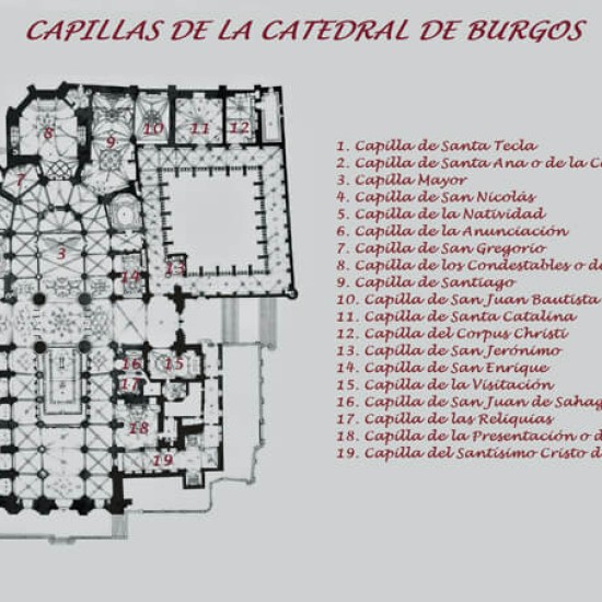 Capillas Catedral Burgos