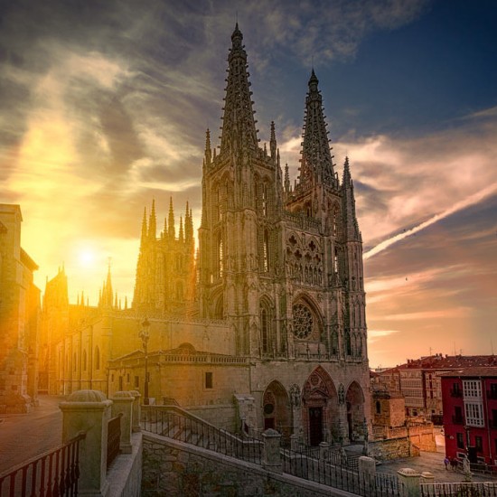 Catedral de Burgos. Amanecer