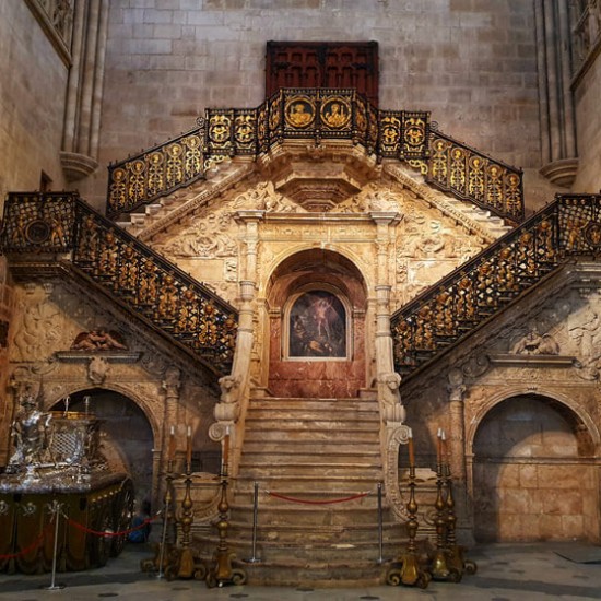 Escalera Dorada. Catedral