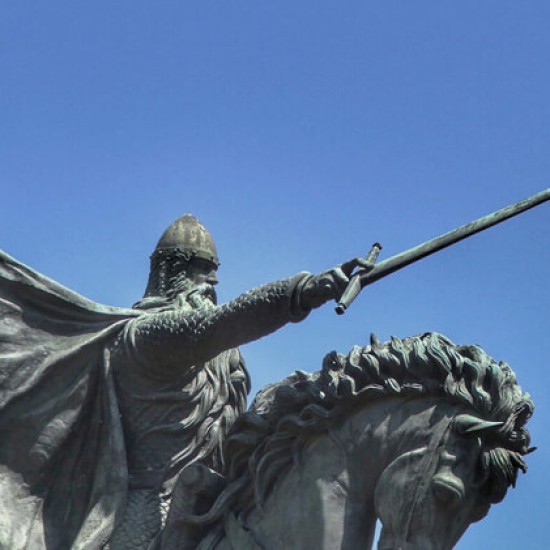 Estatua del Cid en Burgos
