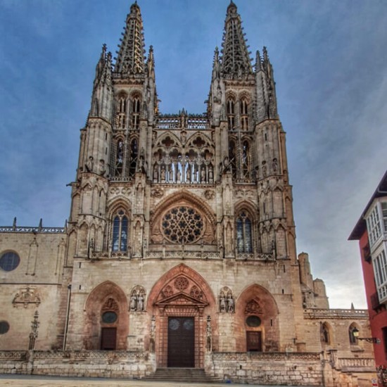 Fachada de Santa María. Catedral de Burgos