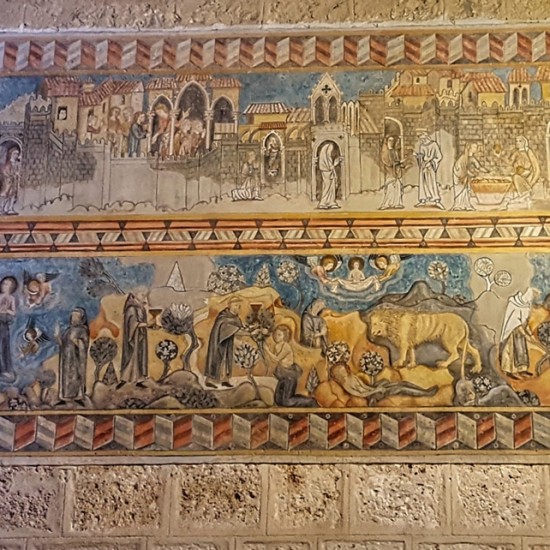 Fresco Santa María Egipciaca