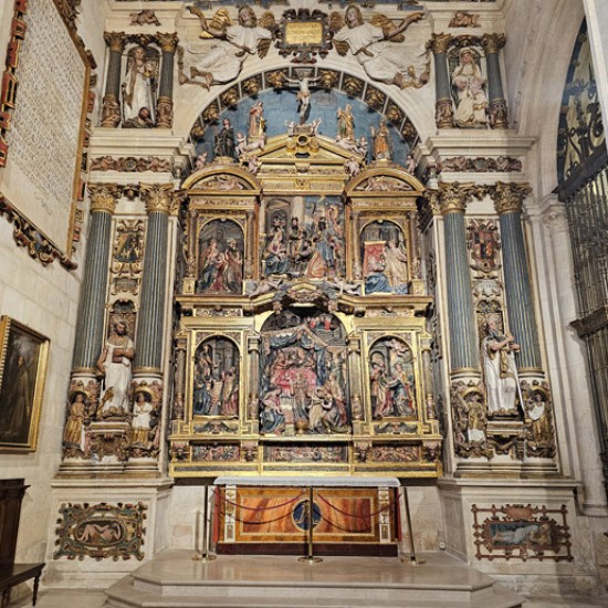 Retablo mayor. Capilla de la Natividad.