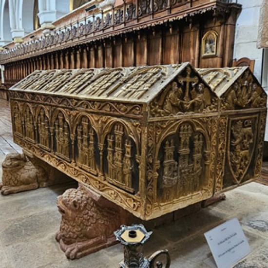 Sepulcros Alfonso VIII y Leonor de Plantagenet