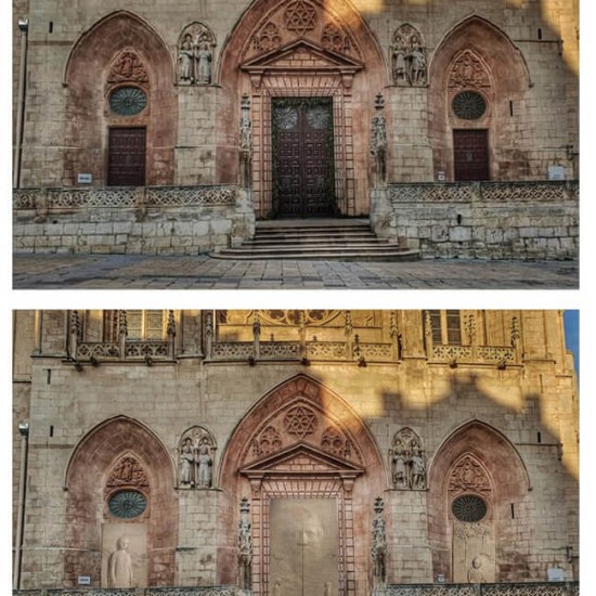 Simulación puertas Antonio López