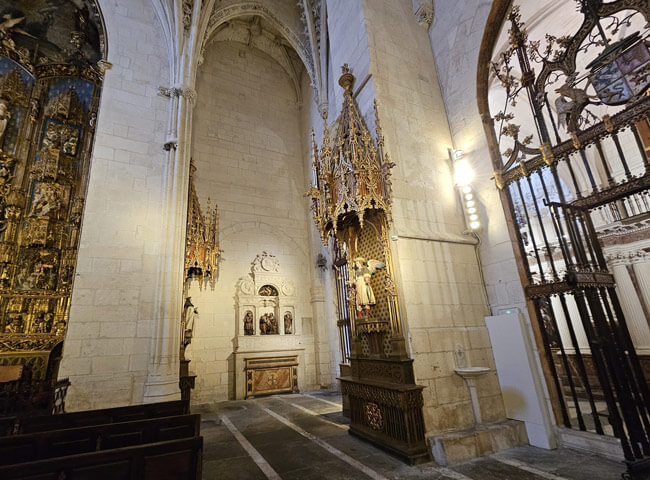 Retablos de Lanzuela. Catedral de Burgos