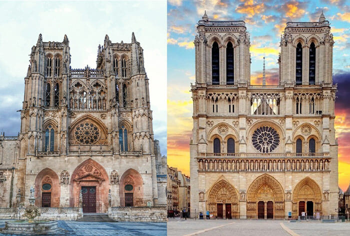 Catedral de Burgos y Notre Dame de París