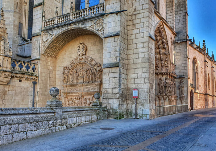 Portadas de Pellejería y Coronería. Catedral Burgos