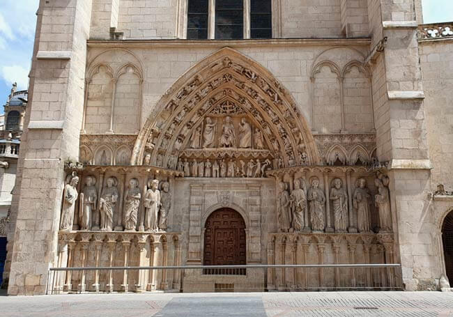 Puerta de Coroner&iacute;a. Catedral de Burgos