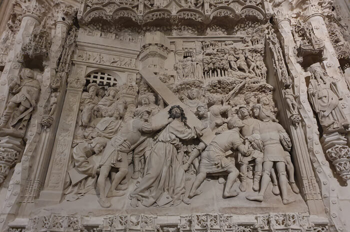 Camino del Calvario. Felipe Vigarny. Catedral Burgos