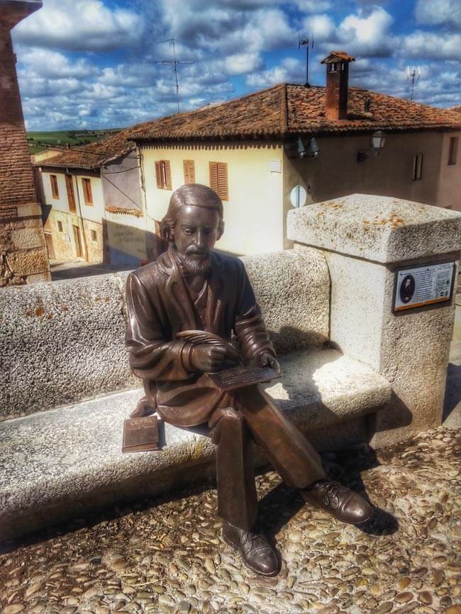 Escultura José Zorrilla. Lerma