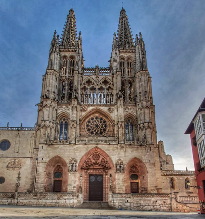 Fachada de Santa María. Catedral de Burgos