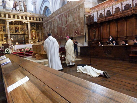 Bendici&oacute;n abadesa Monasterio de las Huelgas