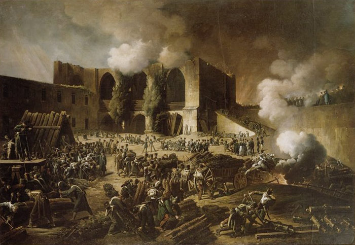 Asedio Castillo Burgos en Guerra Independencia