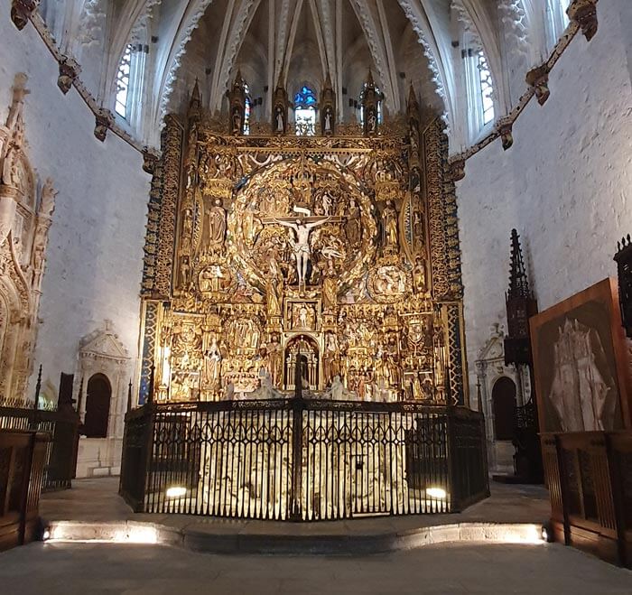 retablo cartuja burgos