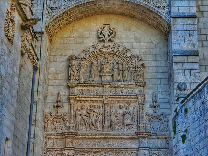 Puerta de Pellejería. Catedral de Burgos. Segundo cuerpo