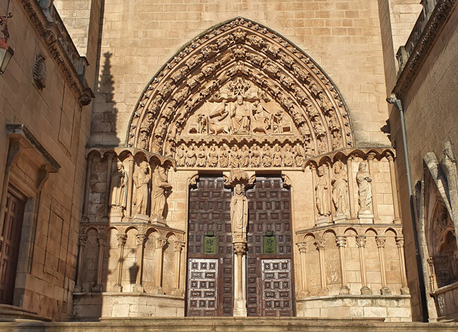 Puerta del Sarmental. Catedral de Burgos