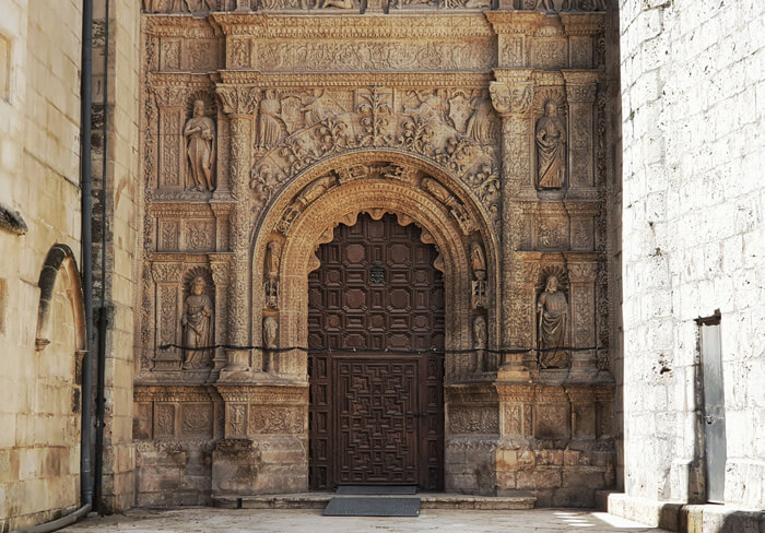 Puerta de Pellejería. Catedral de Burgos. Primer cuerpo