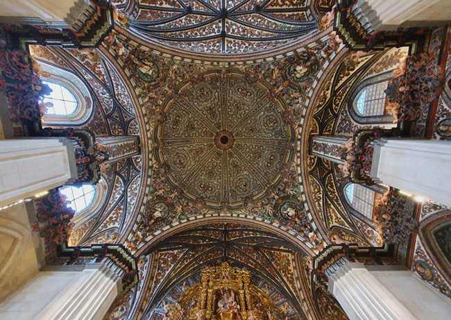Cúpula Capilla Santa Tecla. Catedral Burgos