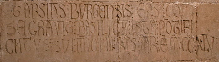 Inscripción San Pantaleón de Losa