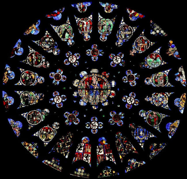 Rosetón del Sarmental. Catedral de Burgos
