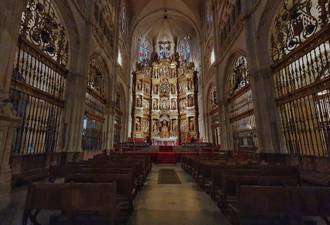 Capilla Mayor. Catedral Burgos