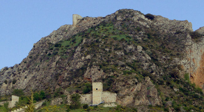 Castillo y palacio de los Rojas. Poza de la Sal