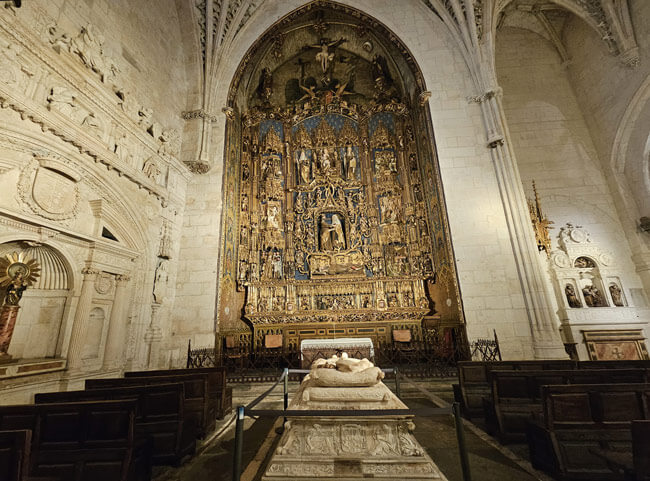 Retablo mayor Capilla de Santa Ana. Catedral Burgos