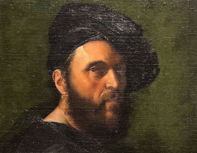 Retrato de Andrea Navagero. Rafael 