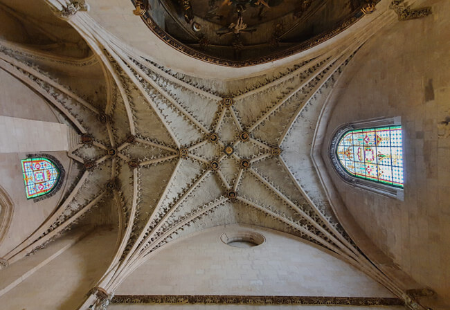 Bóveda Capilla de Santa Ana. Catedral Burgos