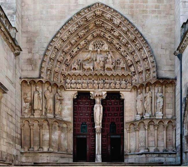 Puerta del Sarmental. Catedral de Burgos