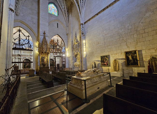 Capilla de la Concepción o Santa Ana. Catedral Burgos