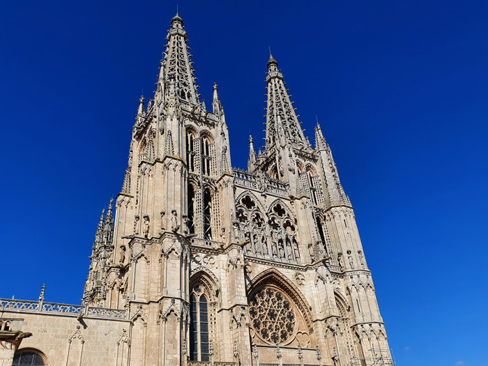 Portada de Santa María. Catedral Burgos