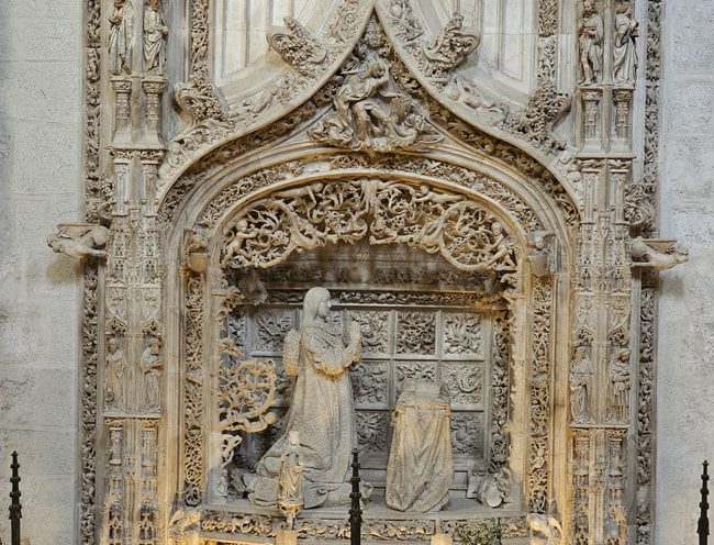 Sepulcro infante Alfonso. Cartuja de Miraflores