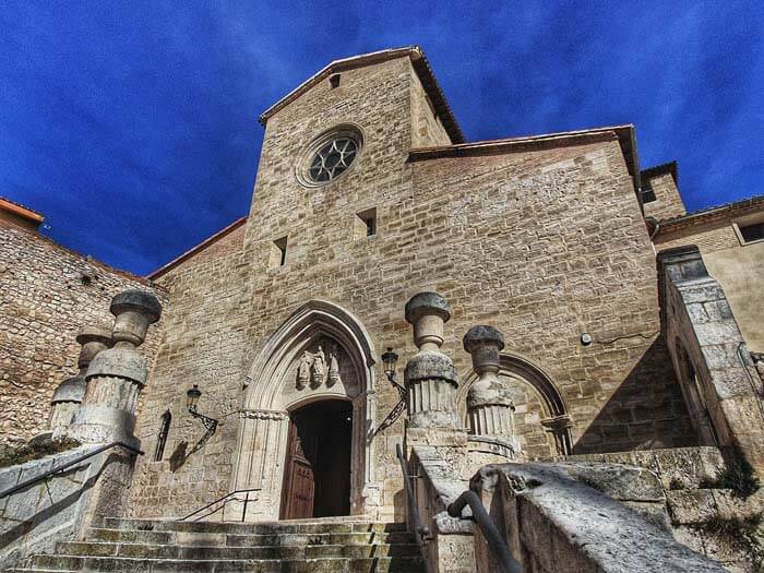 Portada iglesia de San Gil en Burgos