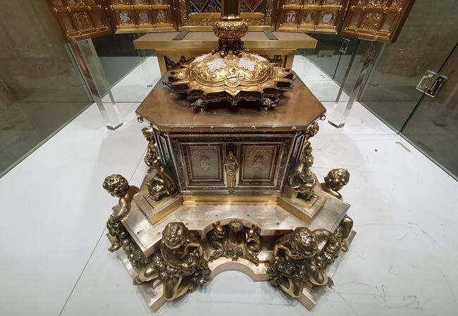 Base custodia Catedral de Burgos