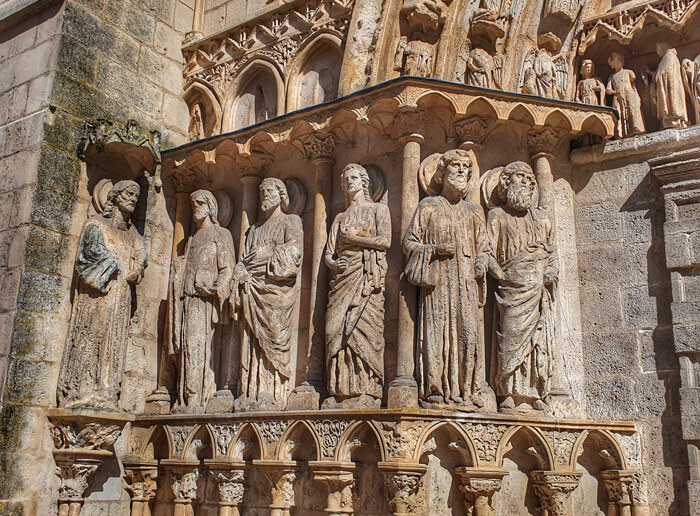 Apostolado. Puerta de Coronería. Catedral Burgos