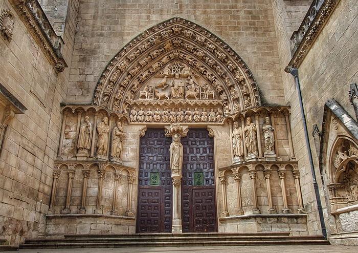 Puerta del Sarmental. Catedral de Burgos