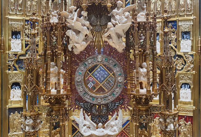 Viril custodia Catedral Burgos