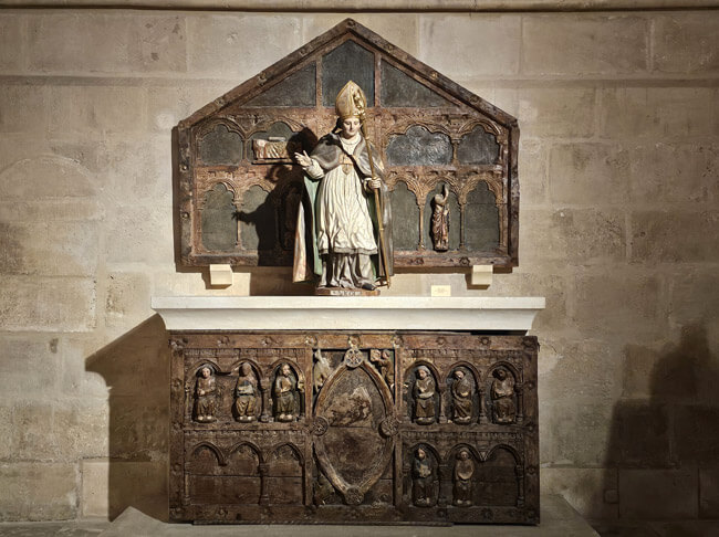 Retablo Mave. Capilla de San Nicol&aacute;s. Catedral de Burgos