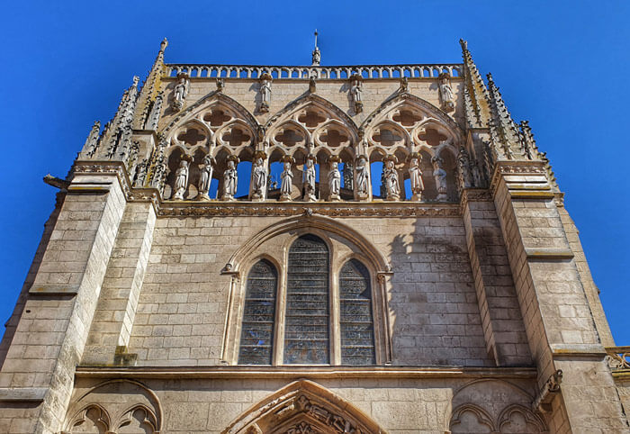 Hastial de Portada Coronería. Catedral de Burgos