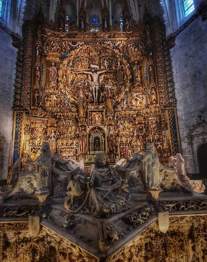 Retablo Mayor de la Cartuja de Burgos